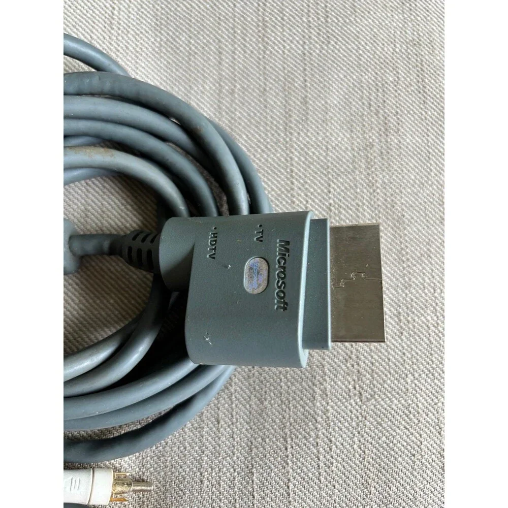 Microsoft Xbox AV Cable Cord Component Video RCA